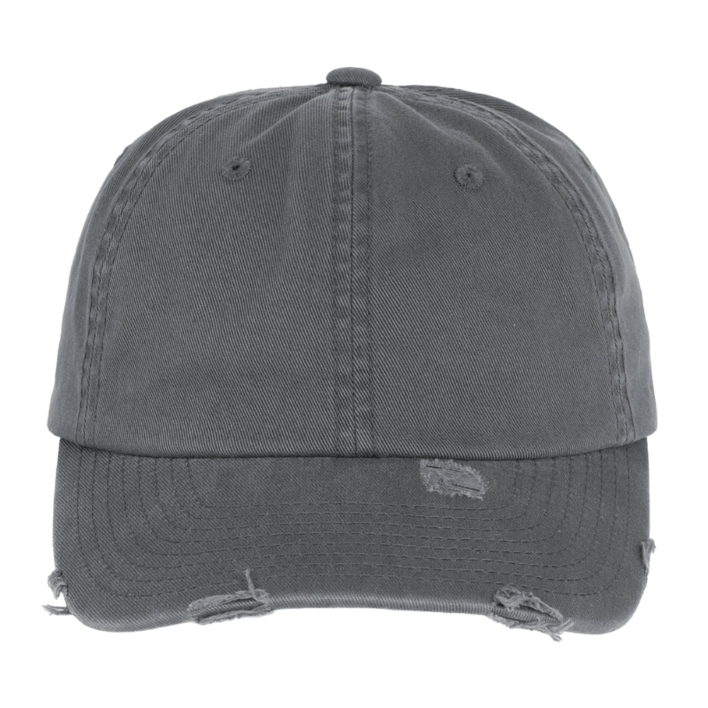 Low Profile Destroyed Cap - Dunkelgrau