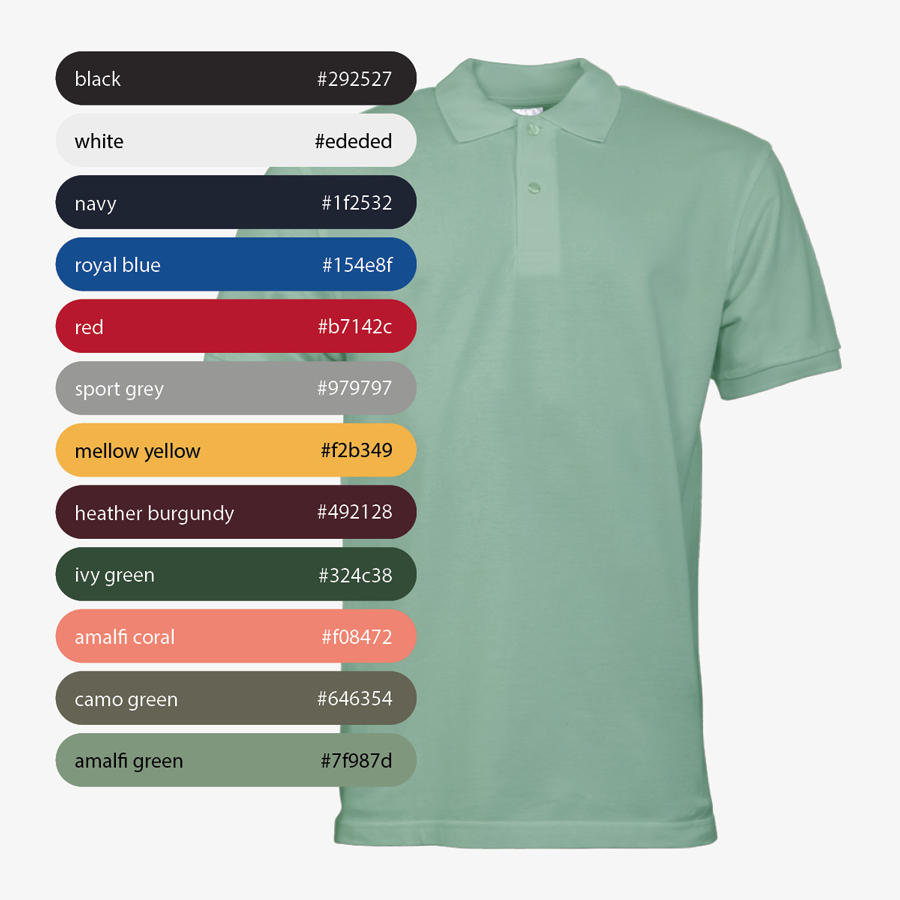 Premium Poloshirt Herren Bestickt