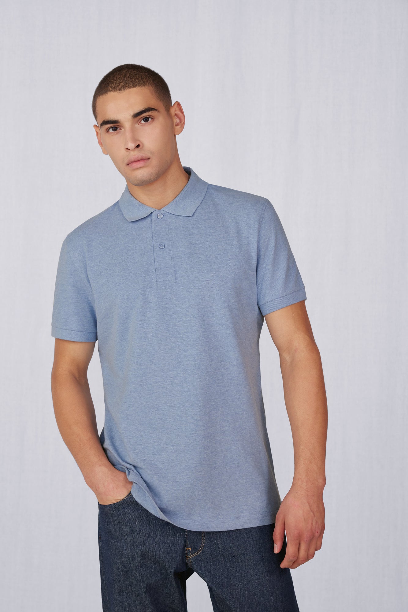 Premium Poloshirt Herren Bestickt
