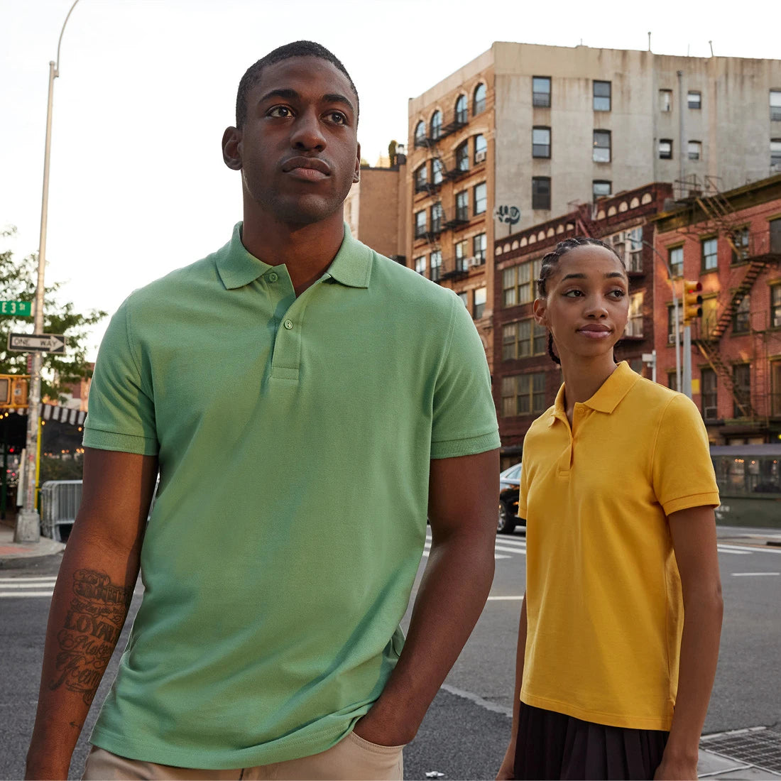 Premium Poloshirt Herren Bestickt