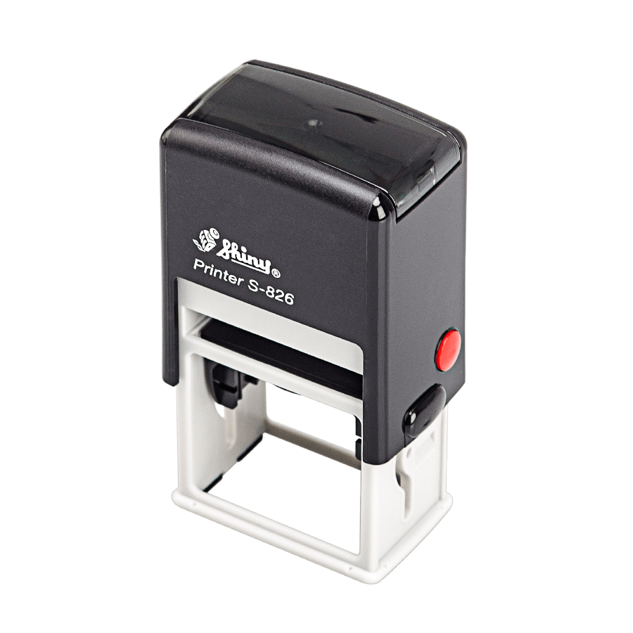 Rechteckiger Automatikstempel