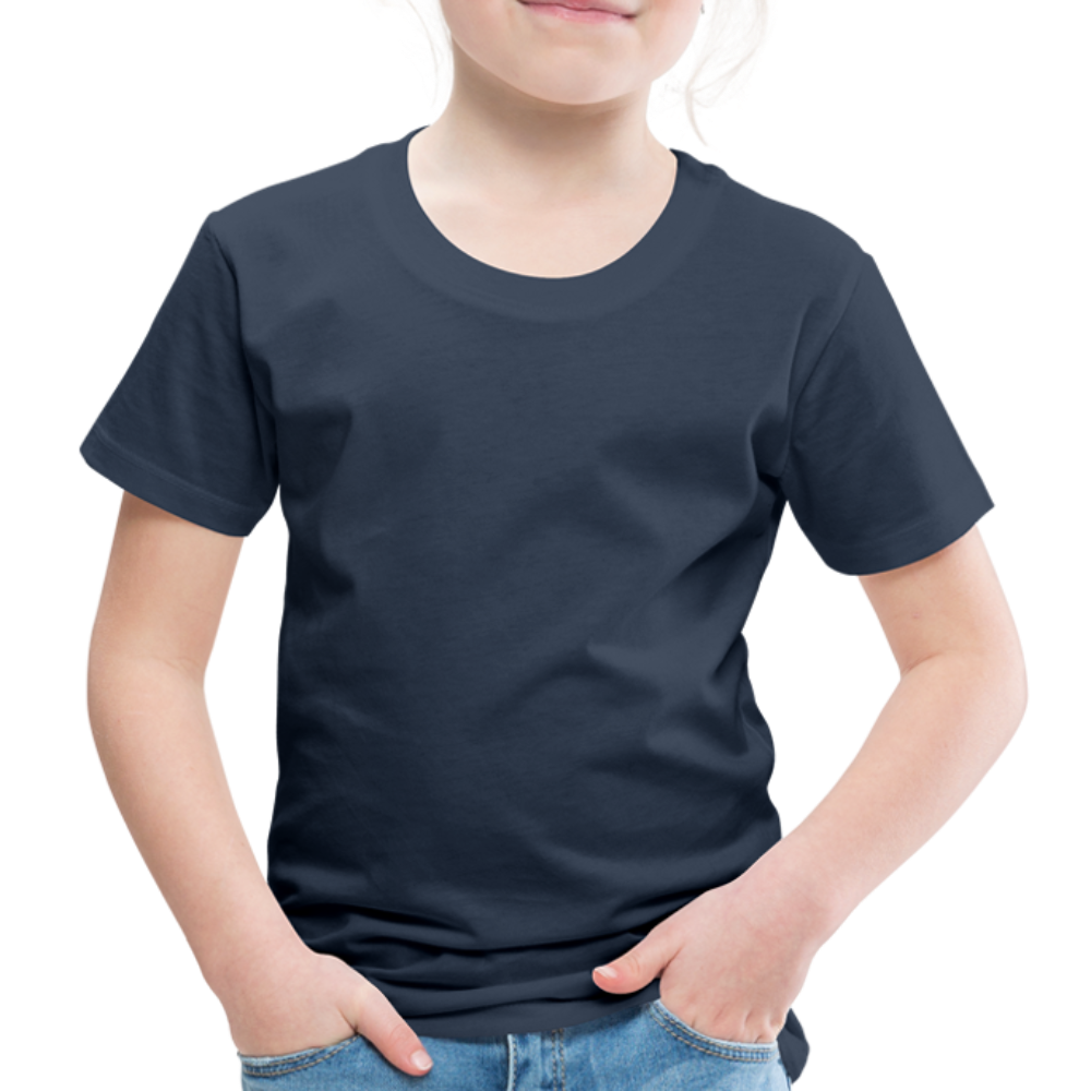 Kinder Premium T-Shirt in15 Farben - Navy