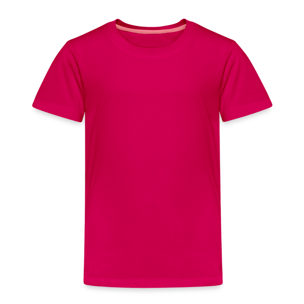 Kinder Premium T-Shirt in15 Farben - dunkles Pink