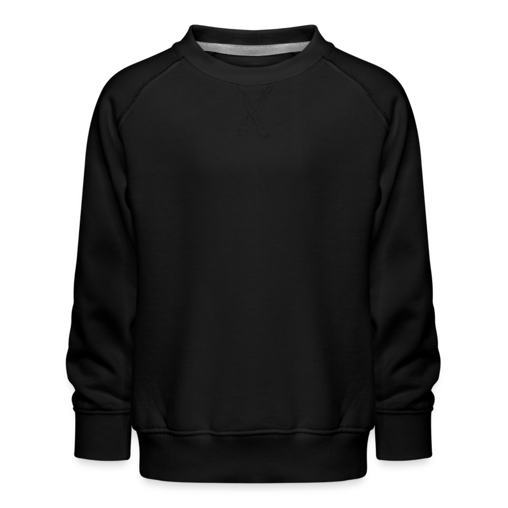 Kinder Premium Pullover in 4 Farben - Schwarz