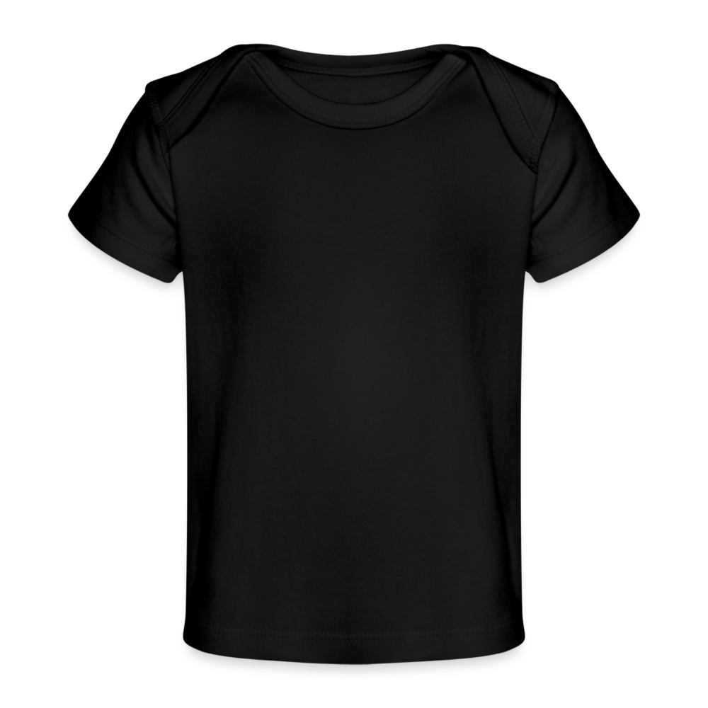 Baby Bio-T-Shirt in 5 Farben - Schwarz