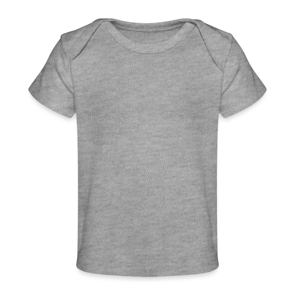 Baby Bio-T-Shirt in 5 Farben - Grau meliert