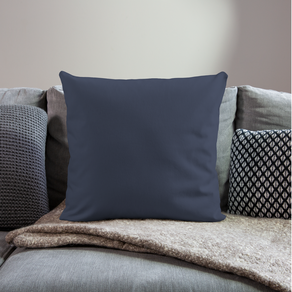 Sofakissen mit Füllung 44 x 44 cm in 7 Farben - Navy