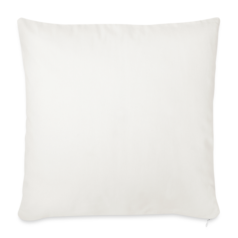 Sofakissen mit Füllung 44 x 44 cm in 7 Farben - Naturweiß