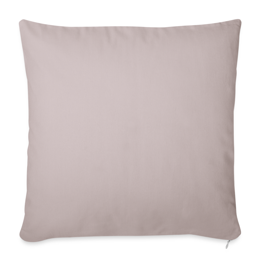 Sofakissen mit Füllung 44 x 44 cm in 7 Farben - helles Taupe