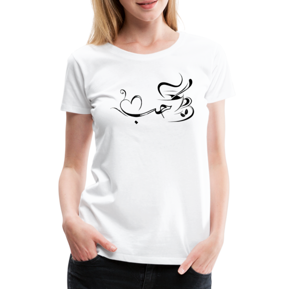 Frauen Premium T-Shirt - weiß