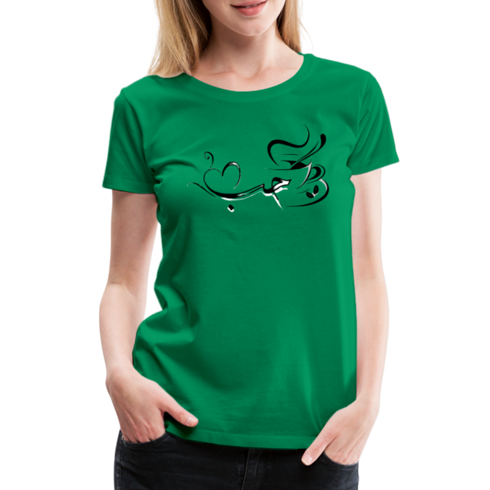 Frauen Premium T-Shirt - Kelly Green