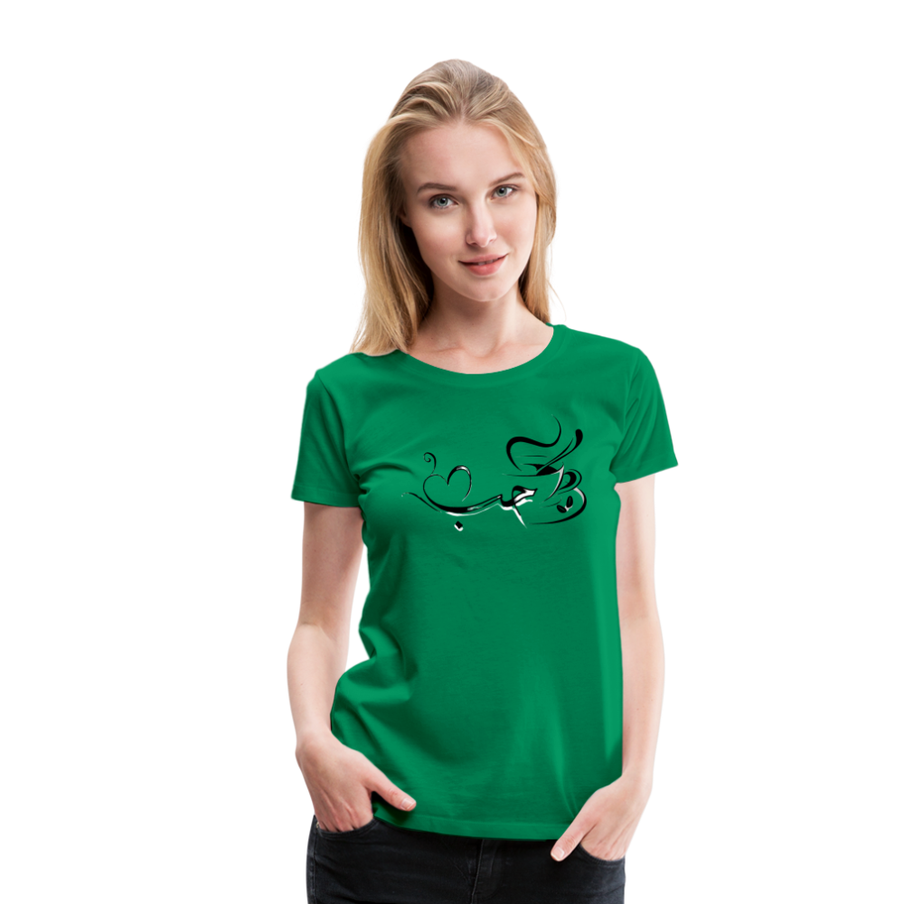 Frauen Premium T-Shirt - Kelly Green