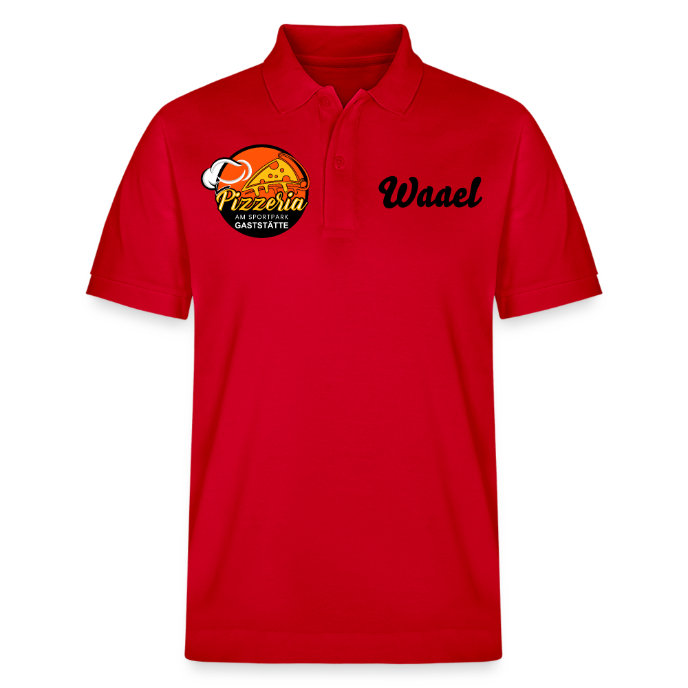 Stanley/Stella Unisex Bio-Poloshirt PREPSTER - Rot