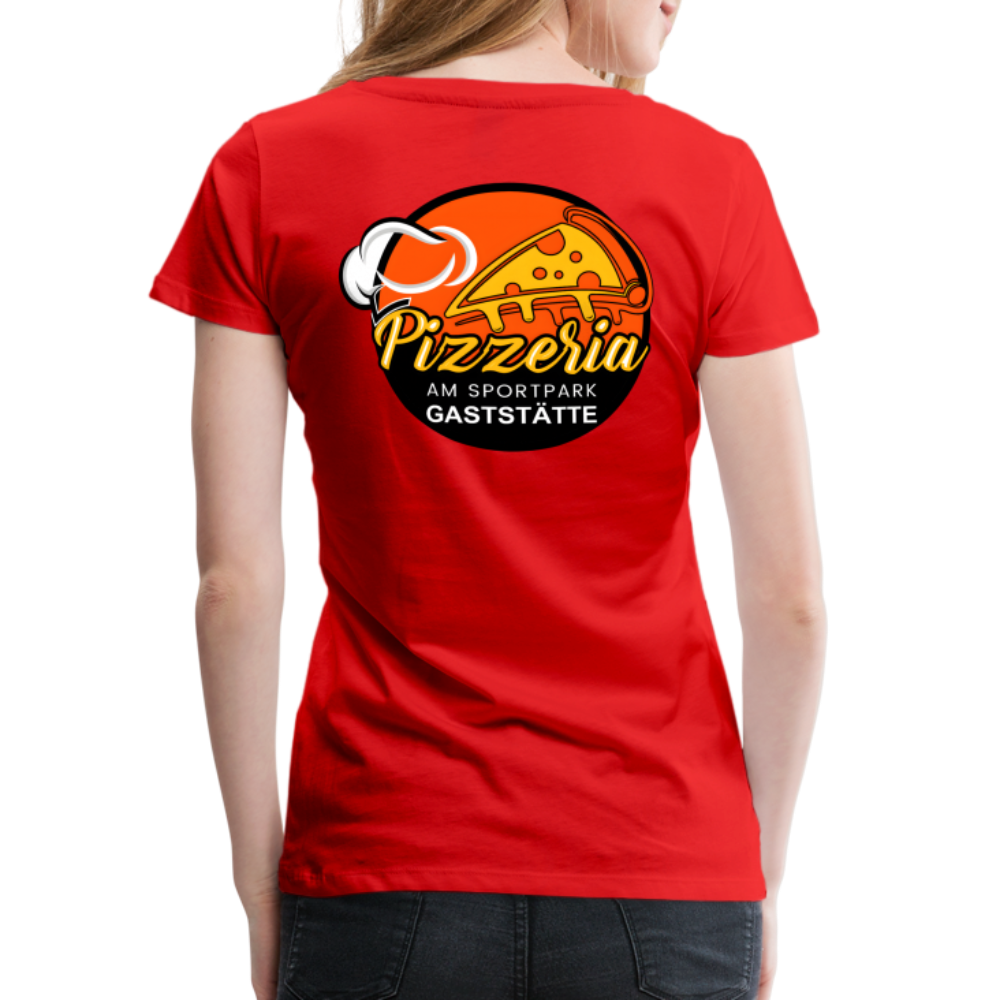 Frauen Premium T-Shirt - Rot