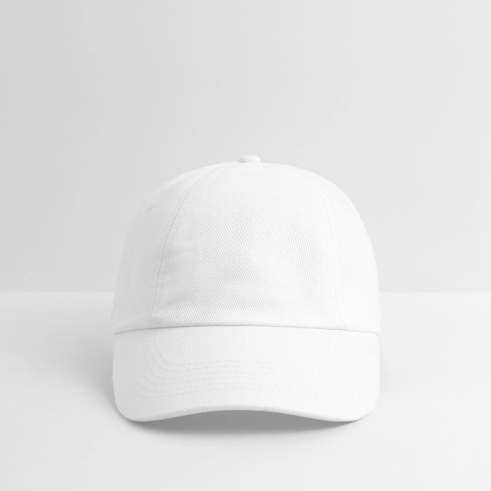 Baseballkappe in 3 Farben - Weiß/Weiß