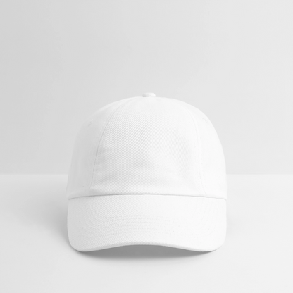 Baseballkappe in 3 Farben - Weiß/Weiß