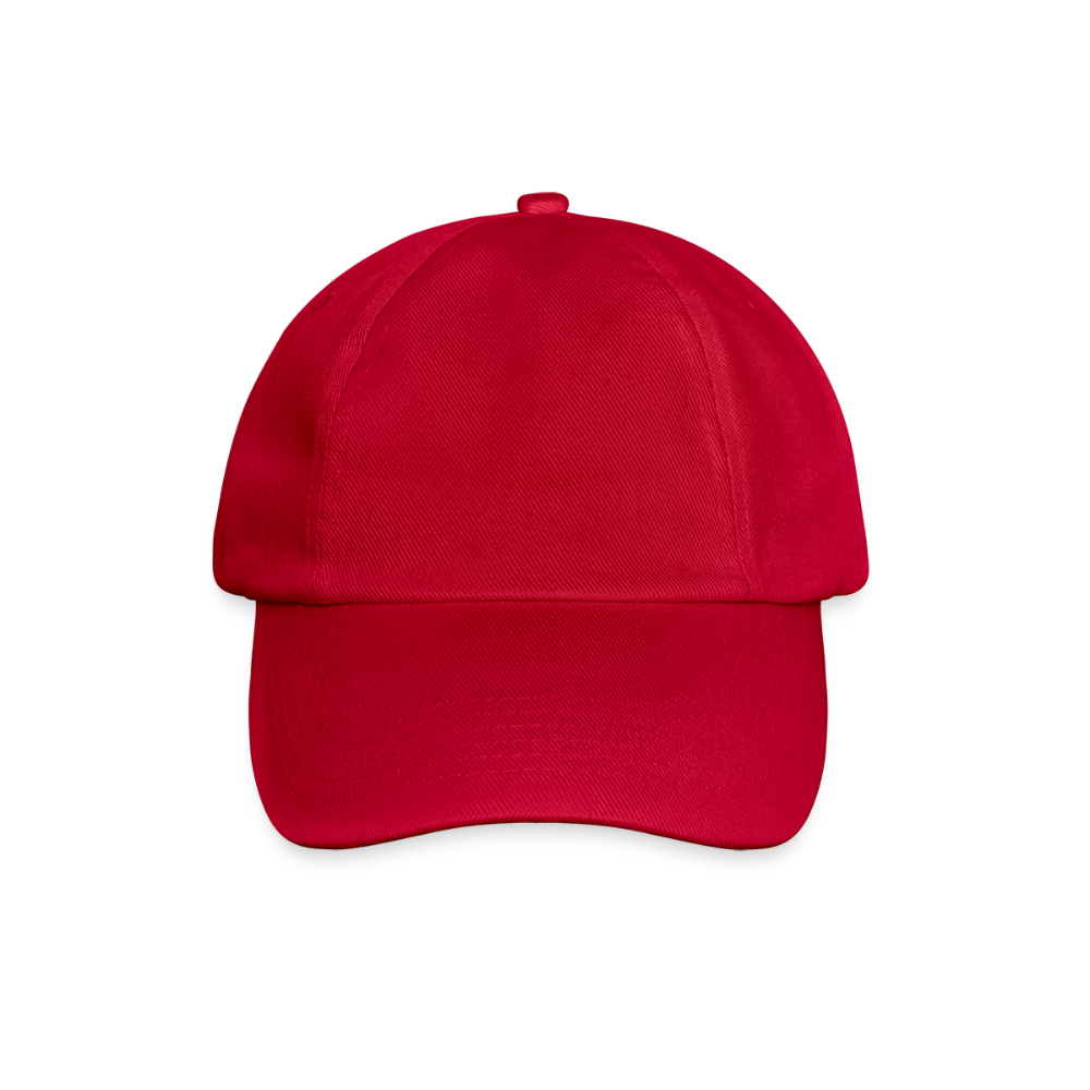 Baseballkappe in 3 Farben - klassisch Rot