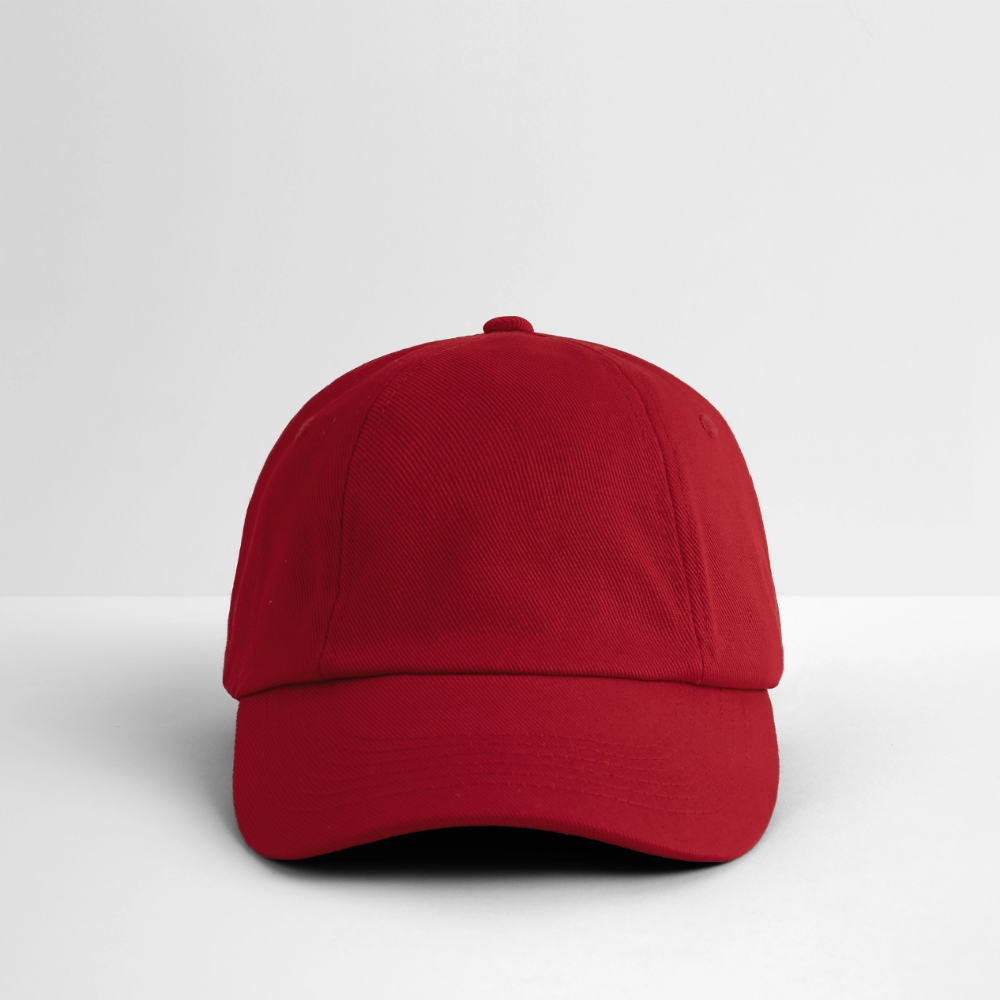 Baseballkappe in 3 Farben - klassisch Rot
