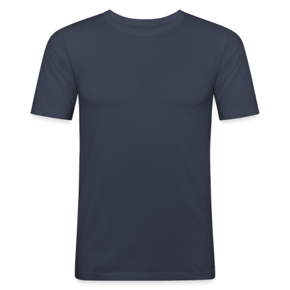 Männer Slim Fit T-Shirt in 8 Farben - Navy
