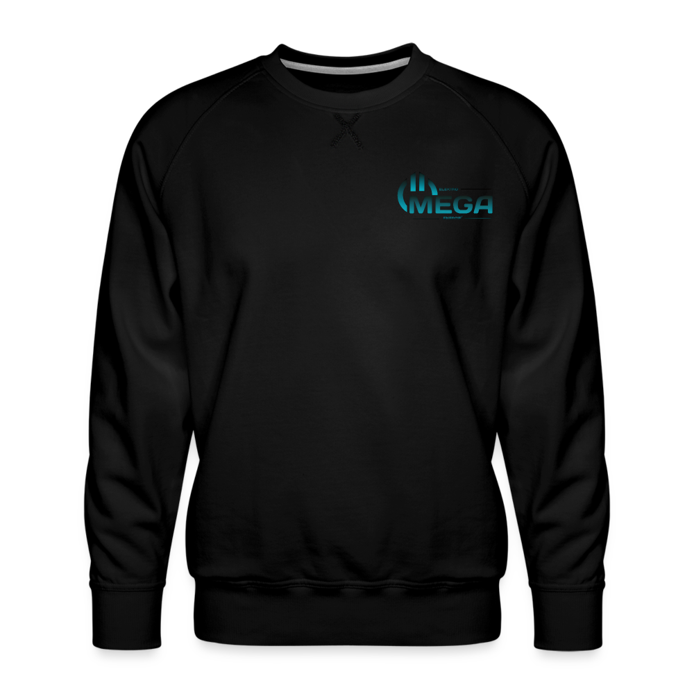 Männer Premium Pullover - Schwarz