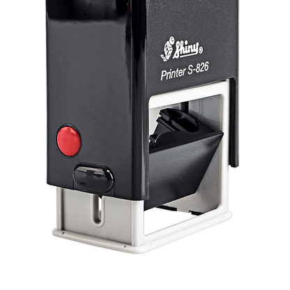 Rechteckiger Automatikstempel