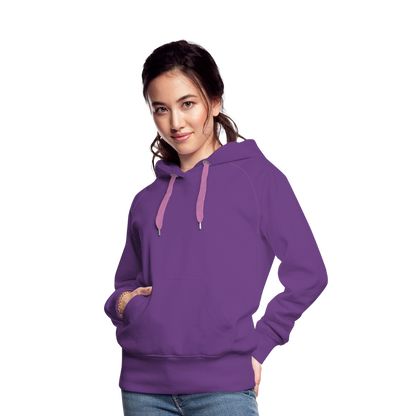Frauen Premium Hoodie - Purple