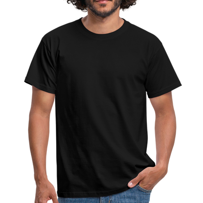 Männer T-Shirt in 10 Farben - Schwarz