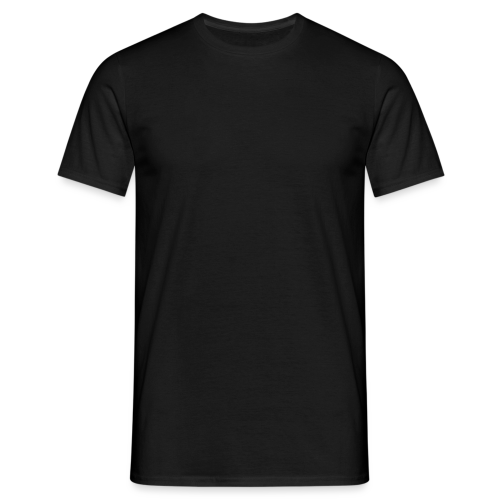 Männer T-Shirt in 10 Farben - Schwarz