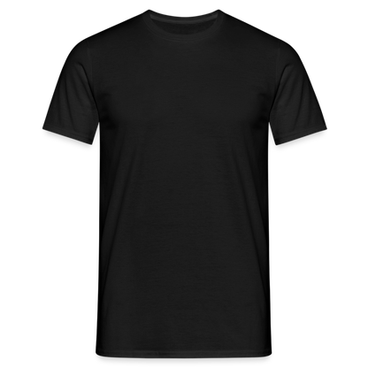 Männer T-Shirt in 10 Farben - Schwarz