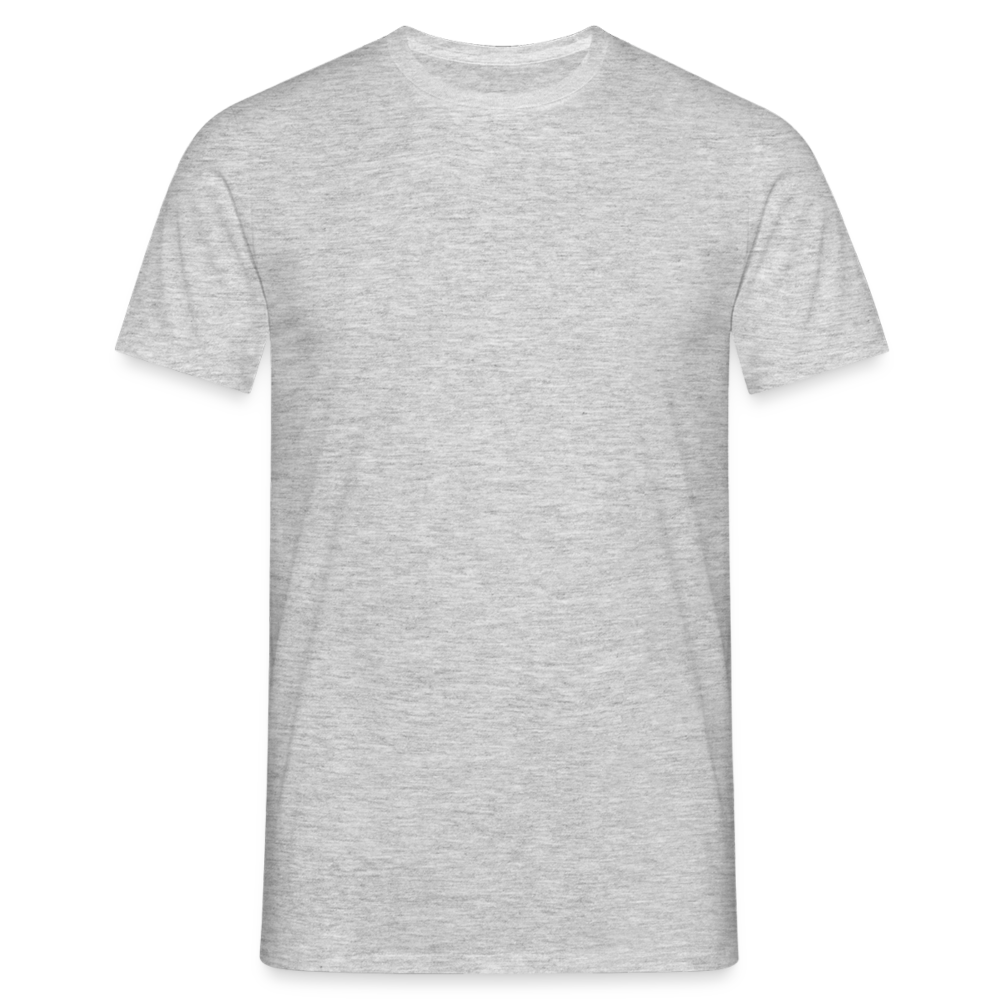Männer T-Shirt in 10 Farben - Grau meliert