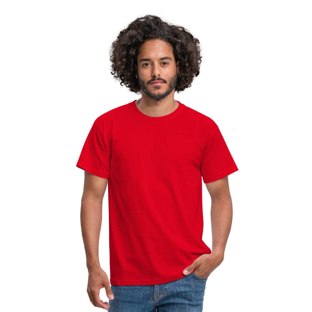 Männer T-Shirt in 10 Farben - Rot