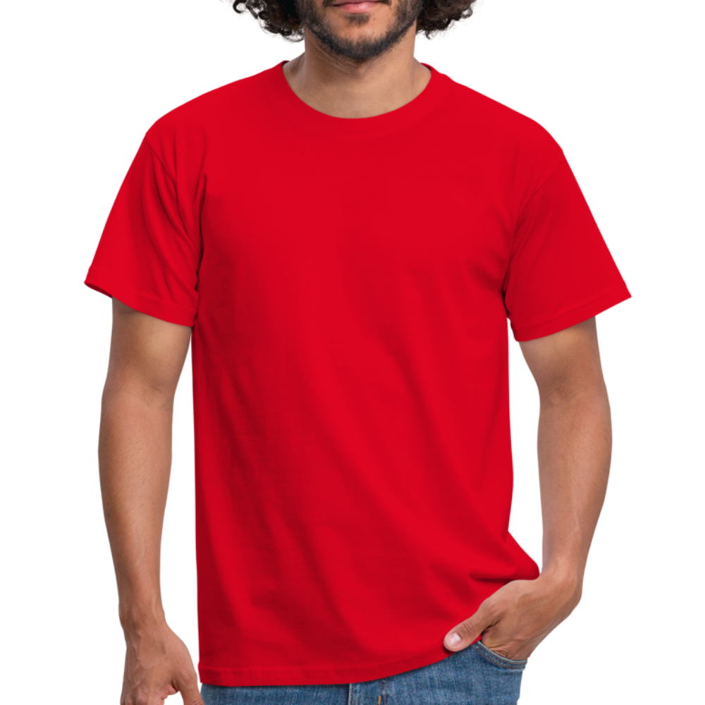 Männer T-Shirt in 10 Farben - Rot