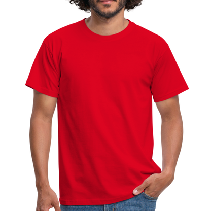 Männer T-Shirt in 10 Farben - Rot