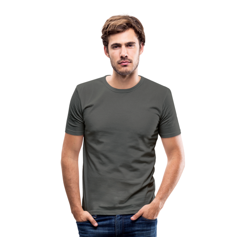 Männer Slim Fit T-Shirt in 8 Farben - Graphite