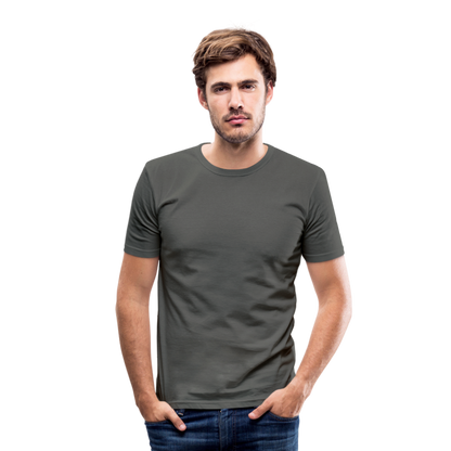 Männer Slim Fit T-Shirt in 8 Farben - Graphite