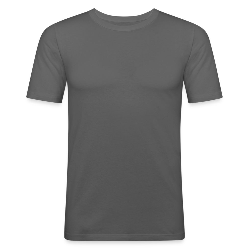 Männer Slim Fit T-Shirt in 8 Farben - Graphite