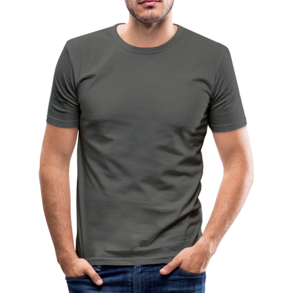 Männer Slim Fit T-Shirt in 8 Farben - Graphite