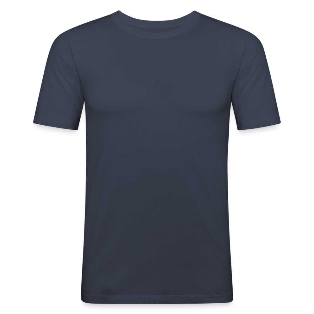 Männer Slim Fit T-Shirt in 8 Farben - Navy