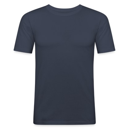 Männer Slim Fit T-Shirt in 8 Farben - Navy