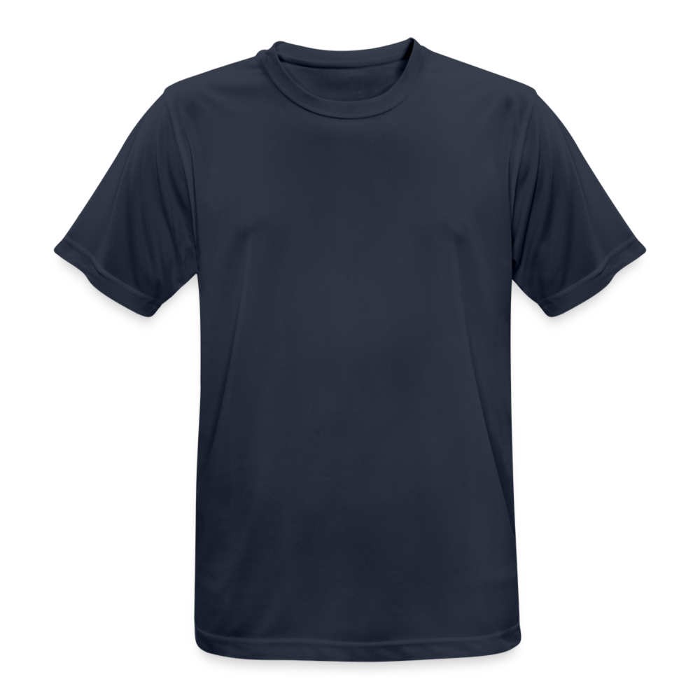 Männer T-Shirt atmungsaktiv in 9 Farben - Dunkelnavy