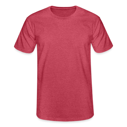 Männer-T-Shirt von Fruit of the Loom in 8 Farben - Rot meliert