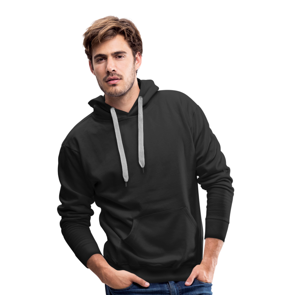 Men’s Premium Hoodie in 10 Farben - Schwarz