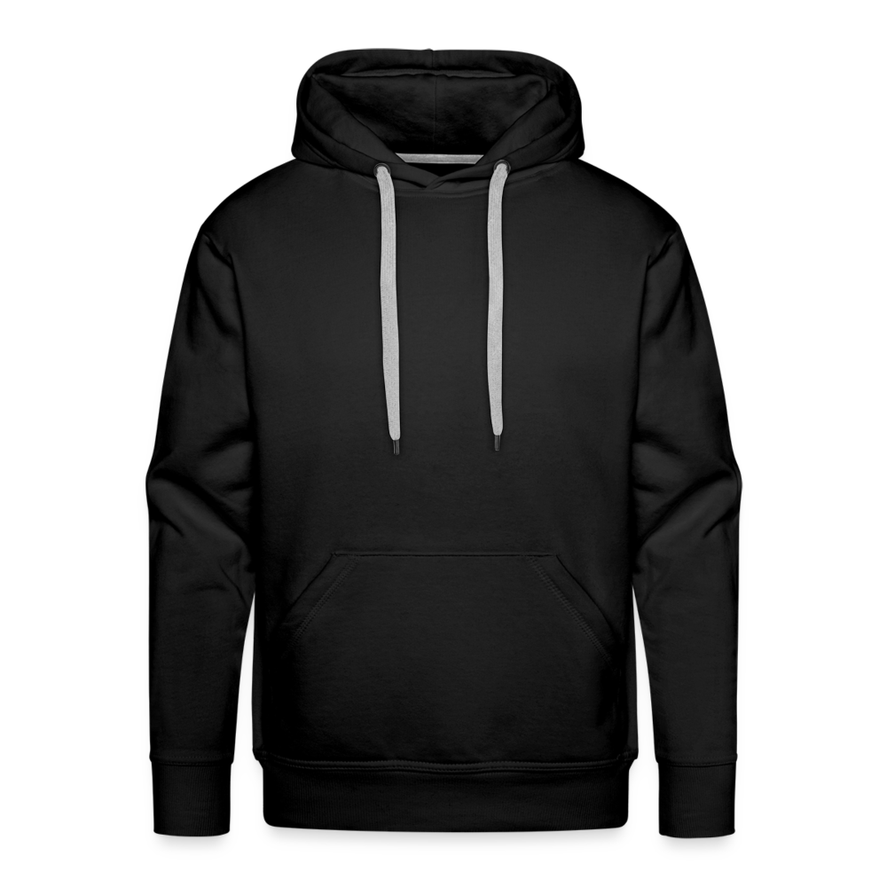 Men’s Premium Hoodie in 10 Farben - Schwarz