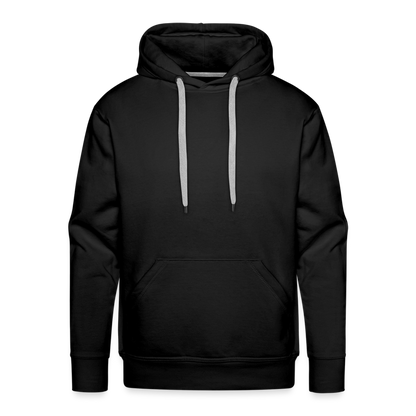 Men’s Premium Hoodie in 10 Farben - Schwarz
