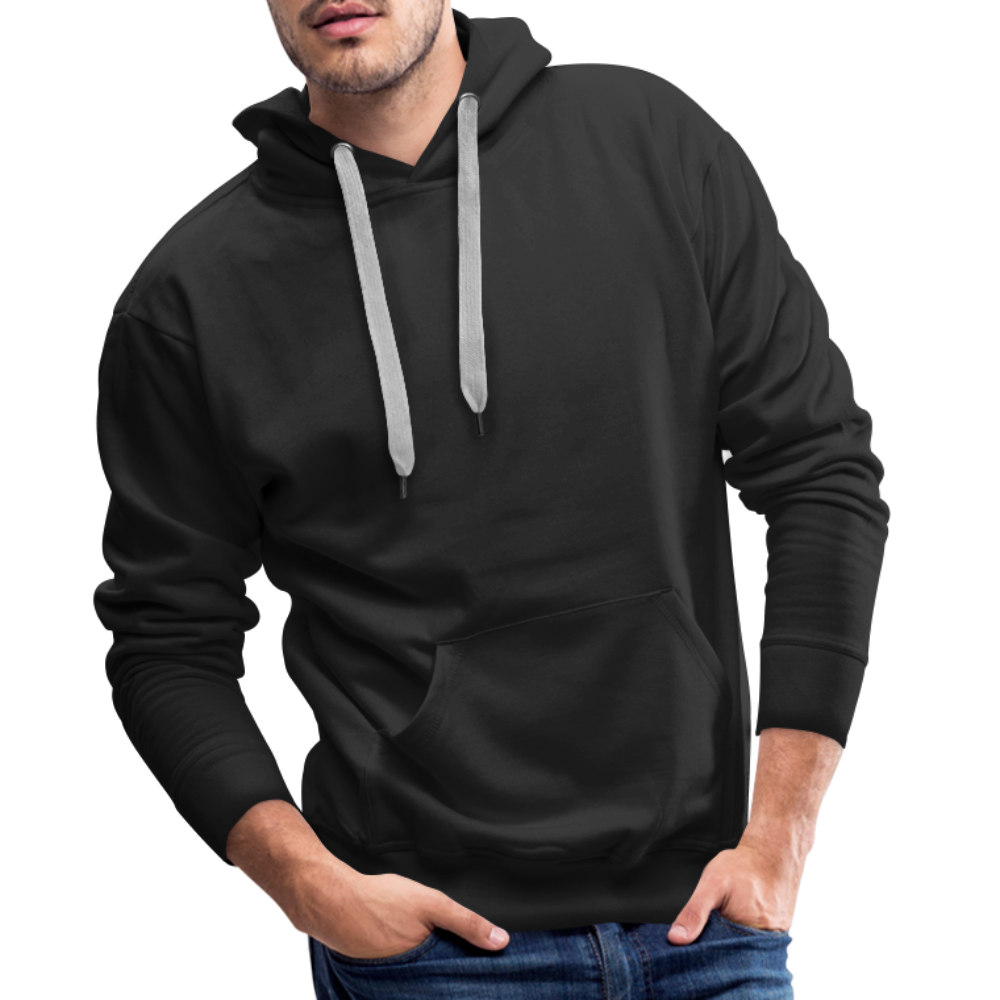 Men’s Premium Hoodie in 10 Farben - Schwarz