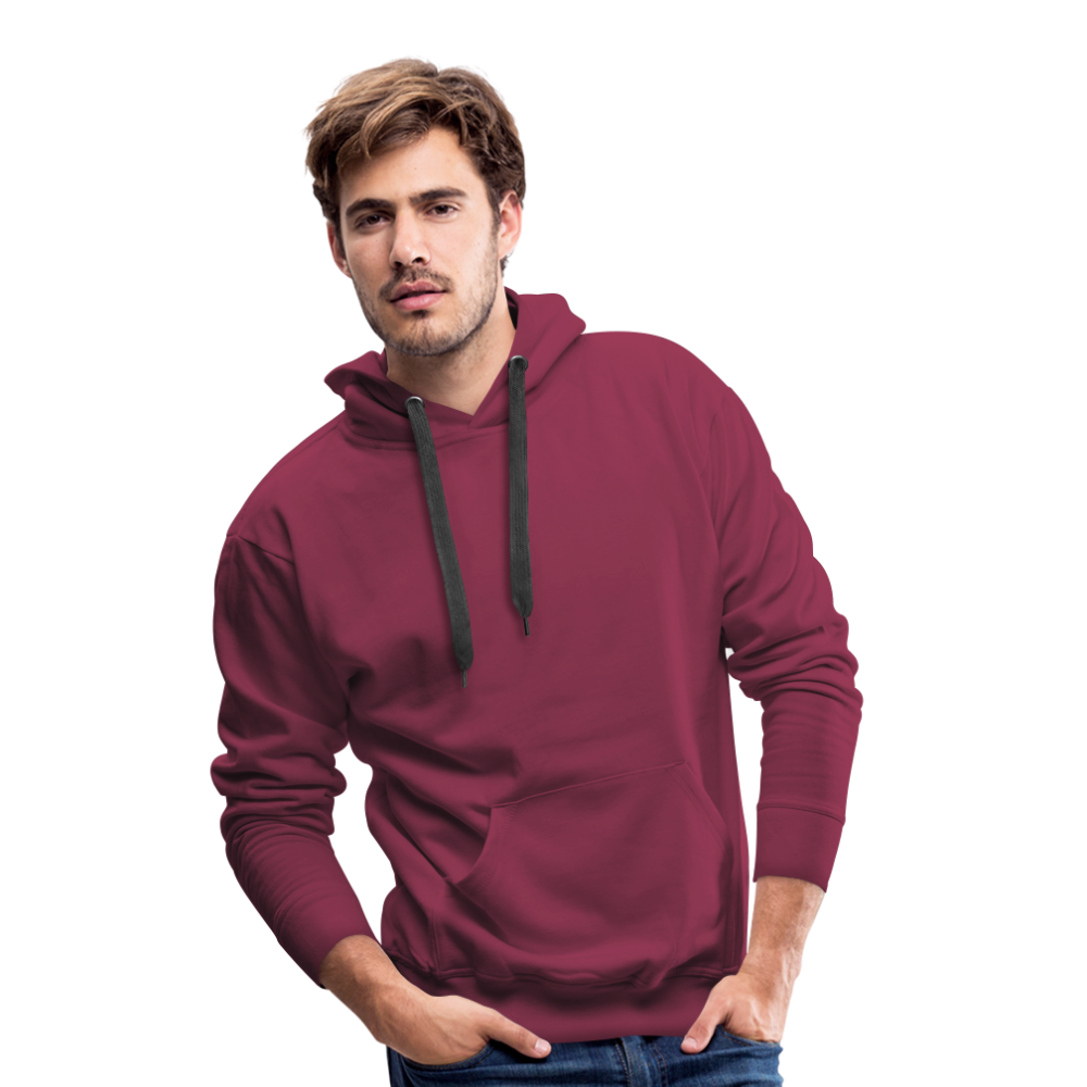 Men’s Premium Hoodie in 10 Farben - Bordeaux