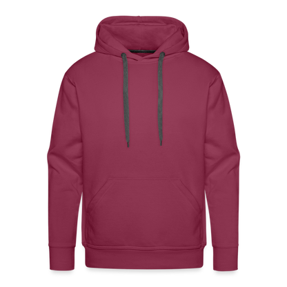 Men’s Premium Hoodie in 10 Farben - Bordeaux