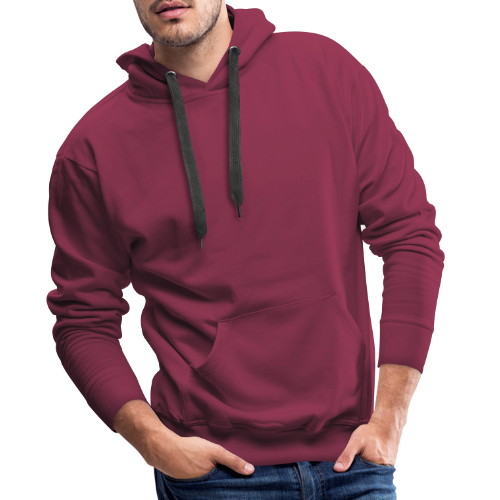 Men’s Premium Hoodie in 10 Farben - Bordeaux