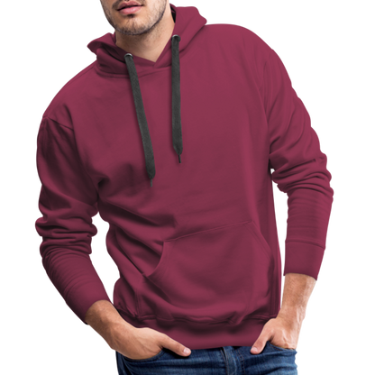 Men’s Premium Hoodie in 10 Farben - Bordeaux