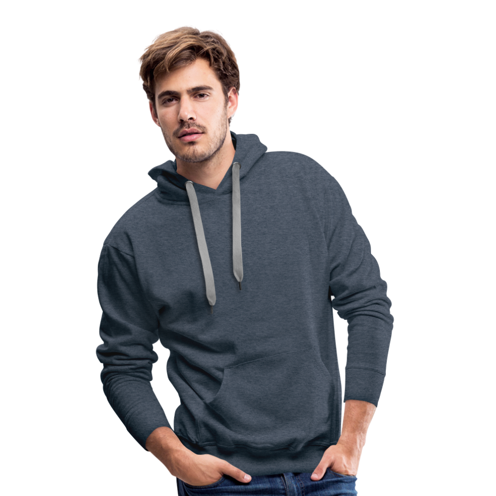 Men’s Premium Hoodie in 10 Farben - Jeansblau